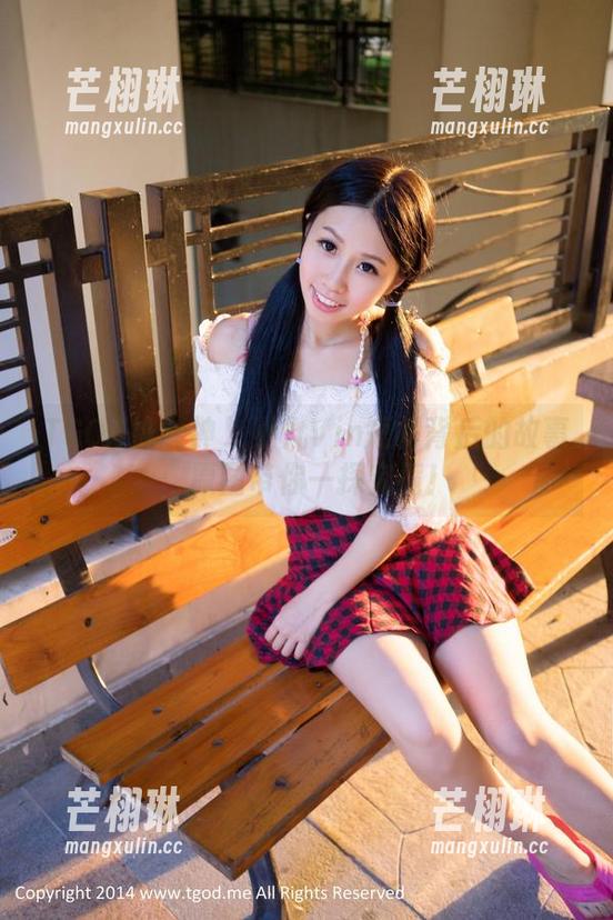 TGOD推女神 - 小九Vin短裙背后的故事：原图带你一探究竟！