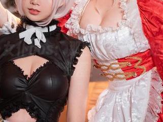 半半子女仆cos：那些年我们一起追过的资源！