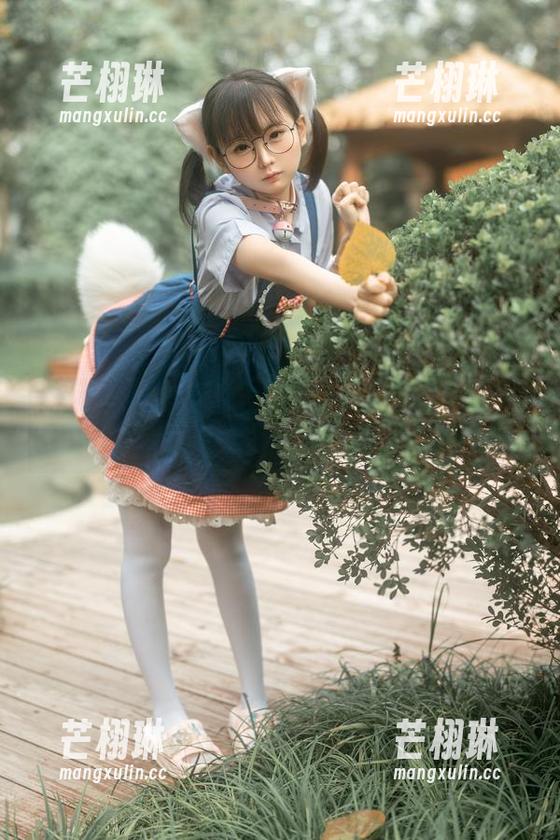 真实原图，幼水铃衣的双马尾，谁说天真不能有点顽皮？