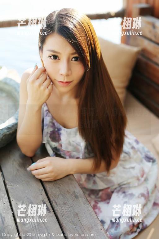 美媛馆 - 朱可儿黑丝写真：从脚踝到眼角，都是故事